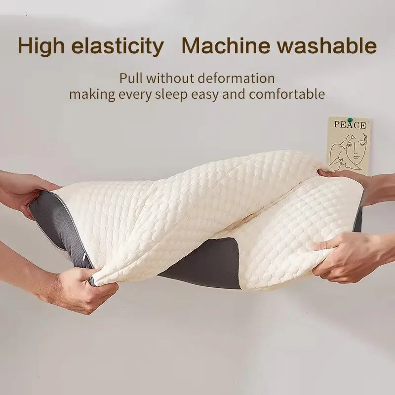 Knitted Cotton Cervical Support Pillow