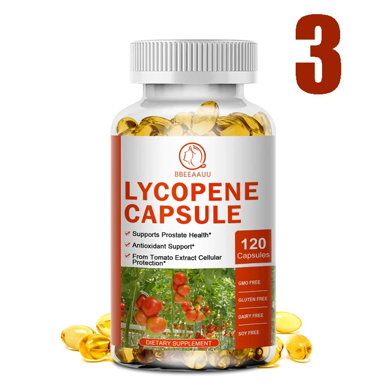 Lycopene Capsules for Men's Daily Wellness